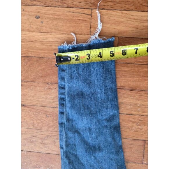 Joe’s Jeans Women’s Skinny Distressed Raw Hem Jeans Plus 26 Medium Wash A001169 - Picture 8 of 8